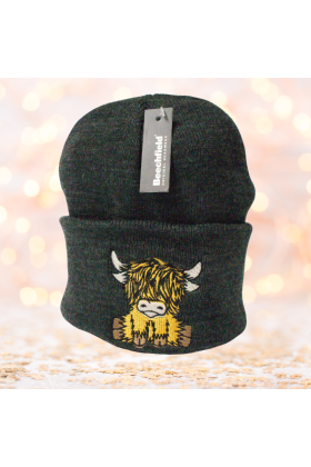 Highland Coo Beanie Hat